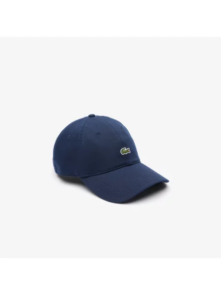 Lacoste Czapka Unisex Organic Cotton Twill granatowa