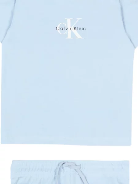 Koszulka dziecięca Calvin Klein niebieska