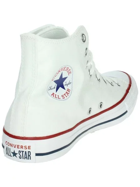Členkové topánky Converse biela