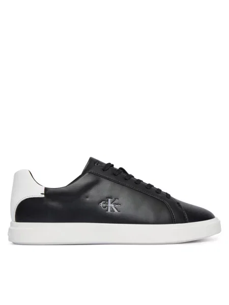 Calvin Klein Αθλητικά Low Prof Cupsole Lth μαύρο