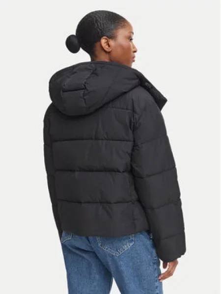 Bunda Calvin Klein Jeans Matte Mw Short Puffe Black XS černé