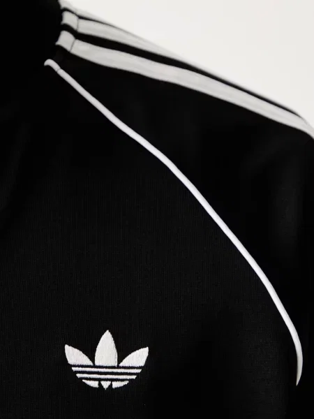 Суичър с цип Adidas Originals черно