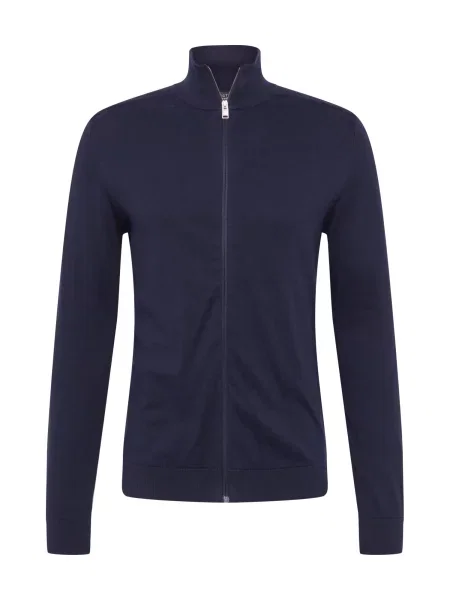 SELECTED HOMME Geacă tricotată Berg bleumarin