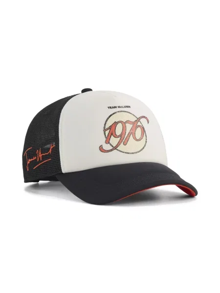 PUMA Czapka typu trucker McLAREN RACING James Hunt Akcesoria OSFA biały