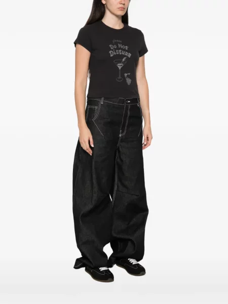 Tricou Re/done cu imagine negru