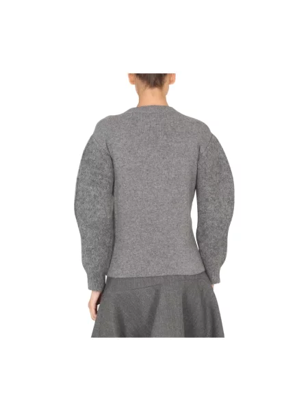 Sweter Jil Sander wełniany szary
