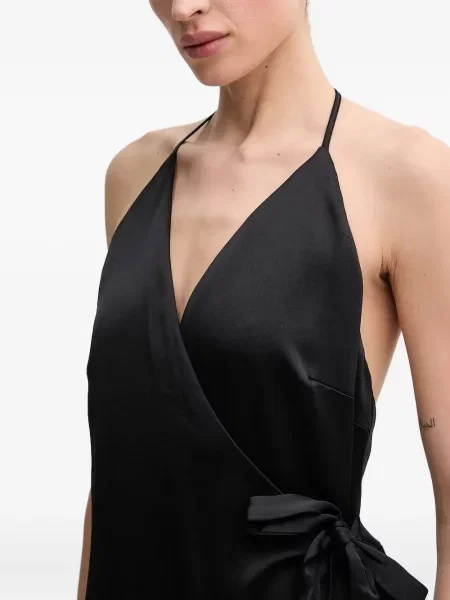 Rochie maxi Sandro Ferrone de costum negru