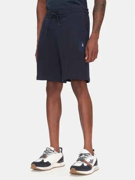 Aeronautica Militare Sportovní kraťasy Tmavomodrá