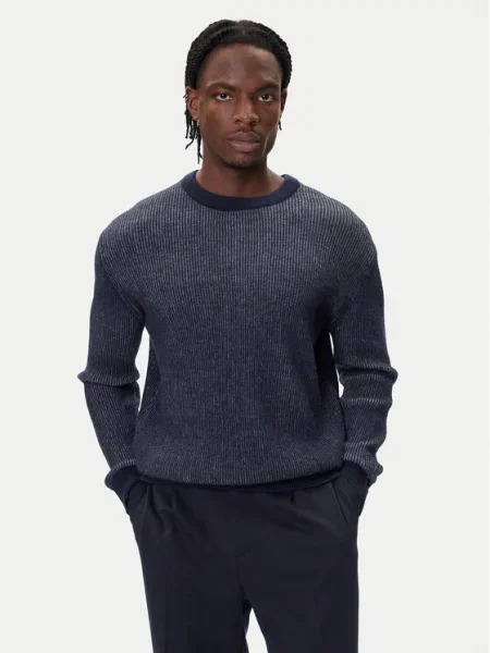 Guess Pulover Bleumarin