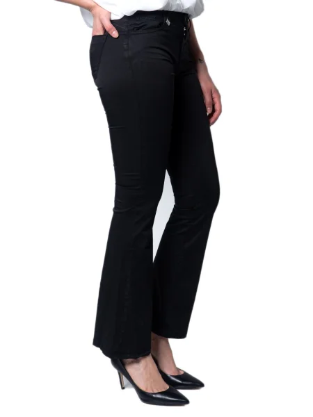 Jeansy Ak dzwony czarne