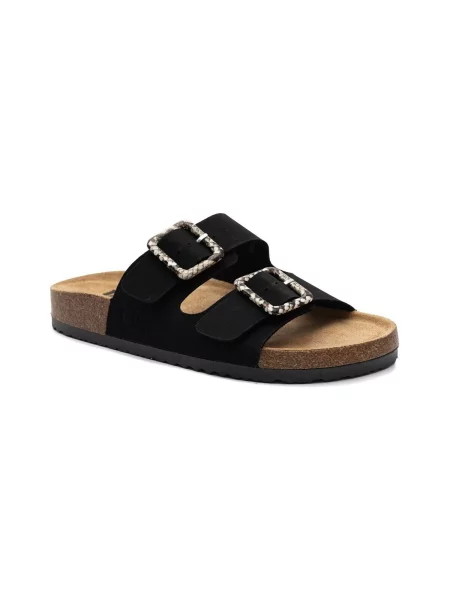 Papuci Lee Cooper cu șireturi negru
