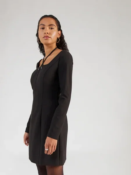 HUGO Rochie Kamargo' negru