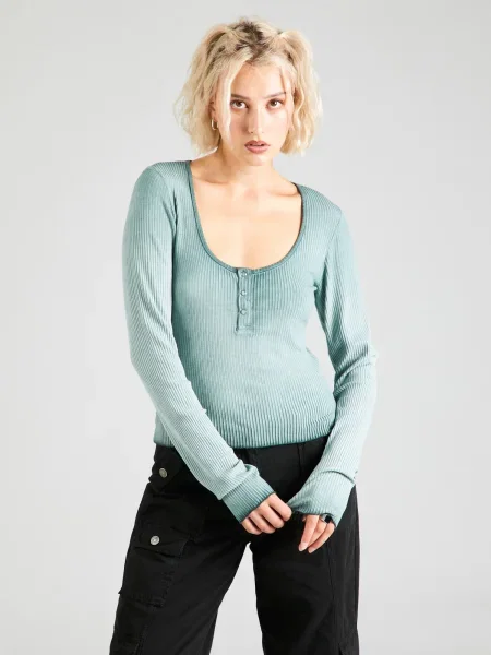 SHYX Tricou Bianca pastel verde