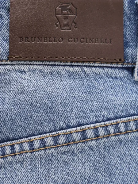 Blugi Brunello Cucinelli albastru