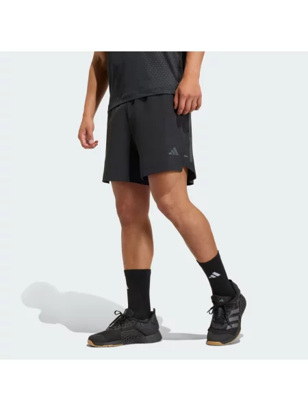 SZORTY POWER 3 STRIPES czarne