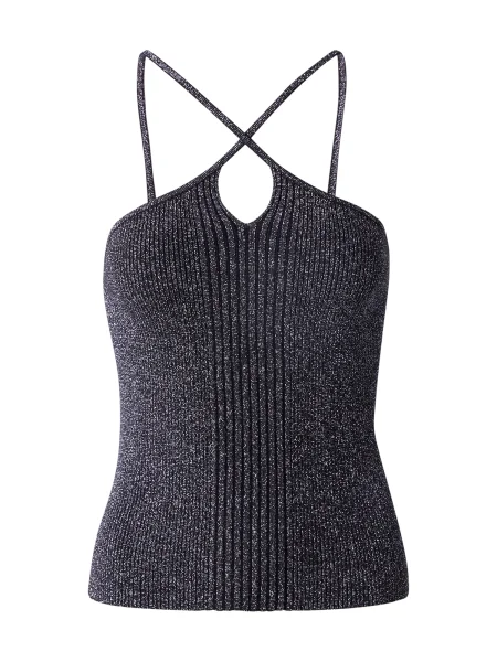 Top Samsoe Samsoe čierna