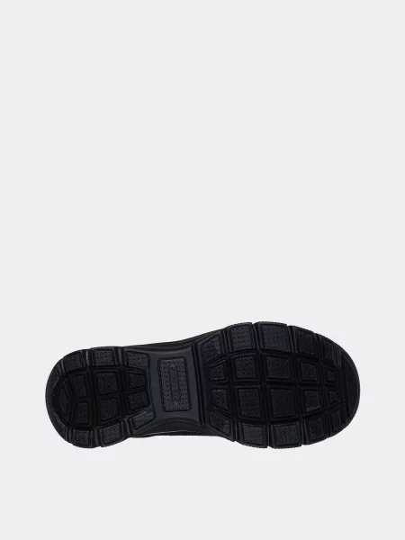 Кожаные ботинки Skechers черные