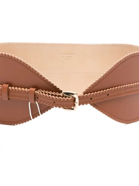 Curea Zimmermann din piele maro