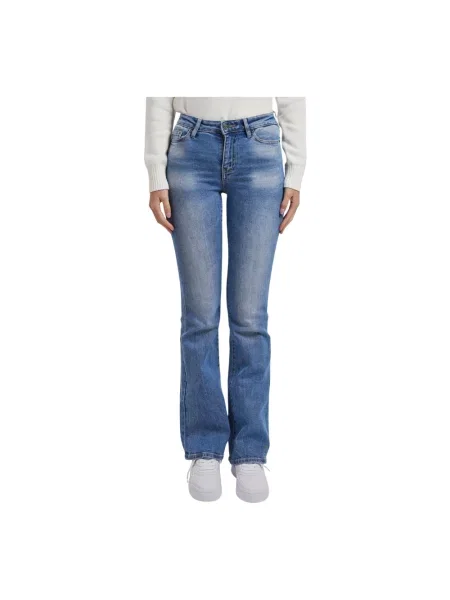 Jeansy dzwony Armani Exchange dzwony niebieskie