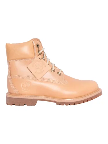 Botki Timberland skórzane wodoszczelne beżowe