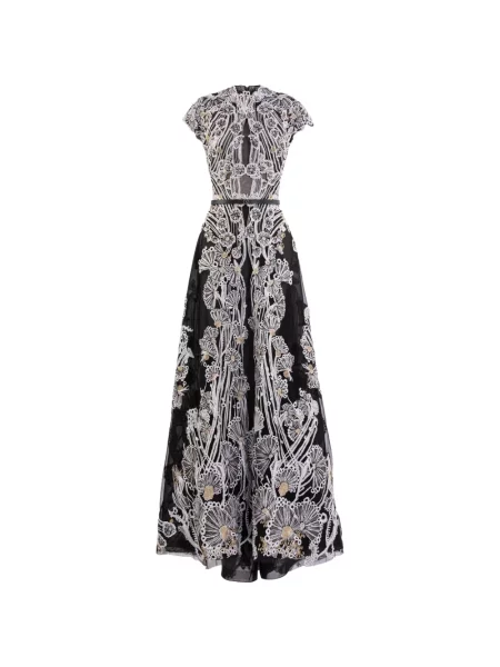 Rochie maxi Saiid Kobeisy negru