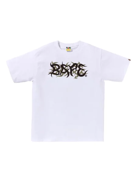 Tricou A Bathing Ape® cu imagine alb