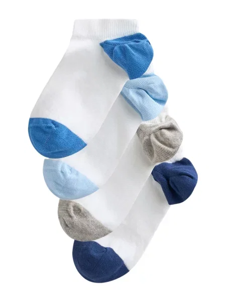 Next Șosete albastru / albastru marin / albastru deschis alb