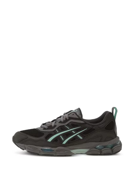Sneakerși Asics Gel-venture din dantelă negru