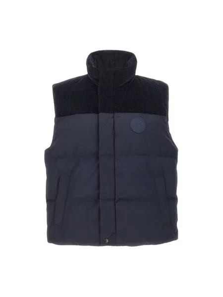Kamizelka puchowa Canada Goose niebieska