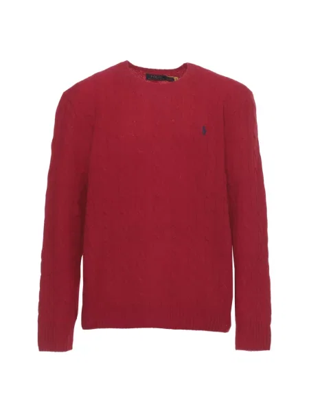 Sweter Polo Ralph Lauren z kaszmiru czerwony