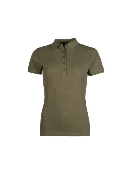 Jeździeckie polo HKM Elisa zielona