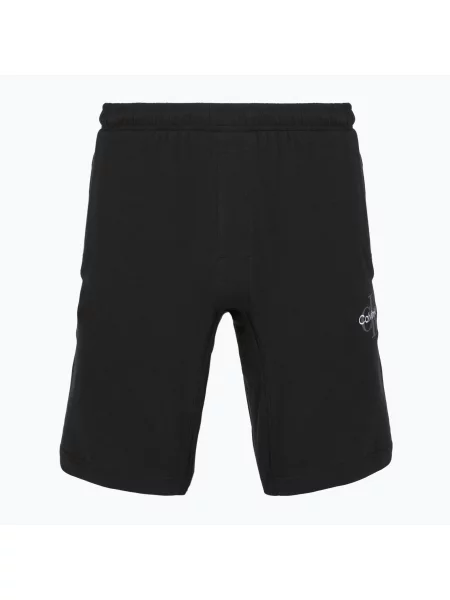 Pantaloni scurți pentru bărbați Calvin Klein Monogram Sleep black negru