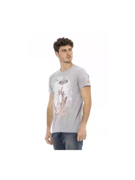 Koszulka Trussardi casual szara