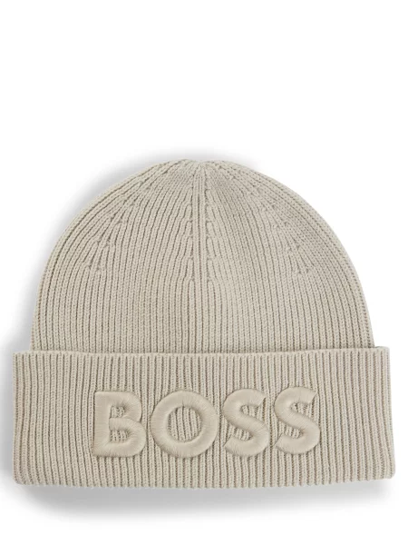 BOSS Σκούφος Afox' μπεζ