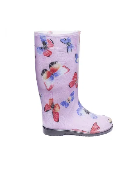 Резиновые сапоги Oldcom розовые