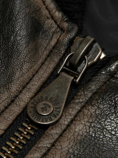 Geanta de piele Aape By A Bathing Ape maro