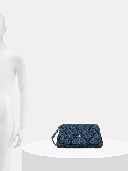 Tommy Hilfiger шопинг чанта дамска от деним синьо