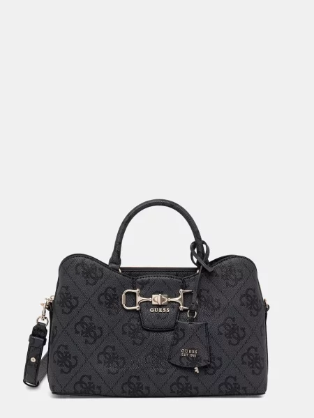 Guess geantă crossbody pentru femei JANIE gri