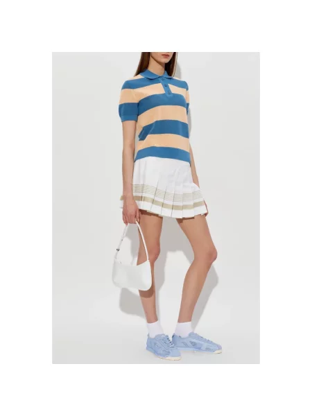 Spódnica mini Lacoste biała