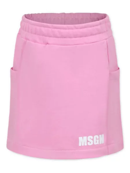Spódnica mini dziecięca Msgm różowa