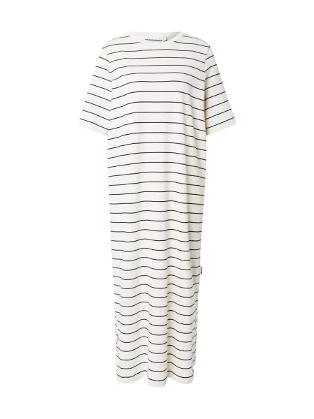 ARMEDANGELS Šaty krémová černá