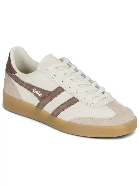 Pantofi Gola din piele alb