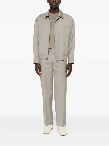 Pantaloni Emporio Armani de lână