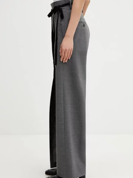 Шерстяные брюки Mm6 Maison Margiela