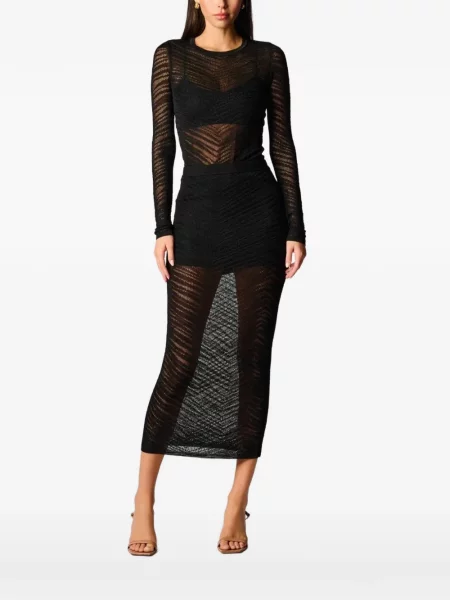 Bluzka Hevron czarna