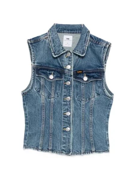Vestă denim Lois Jeans albastru