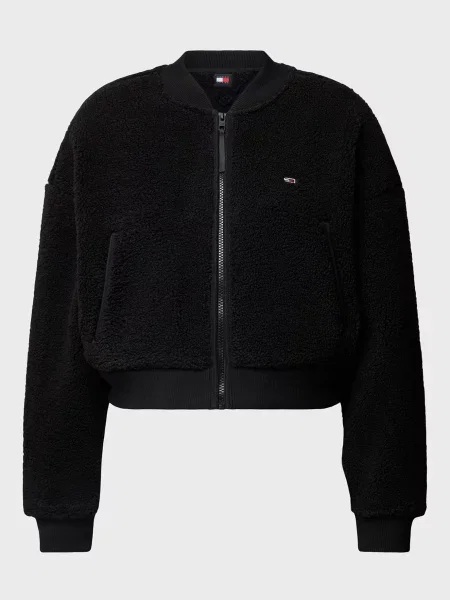 Спортивная кофта Tommy Jeans Тедди черная