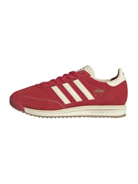 Adidas Obuwie Mężczyzna Czerwony 45 EU Skóra SL 72 RS Buty białe