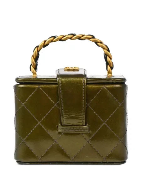 Kabelka Chanel Pre-owned zelená