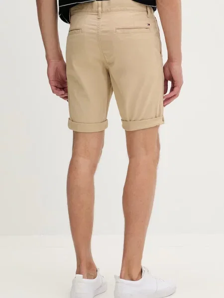 Spodnie Tommy Jeans beżowe